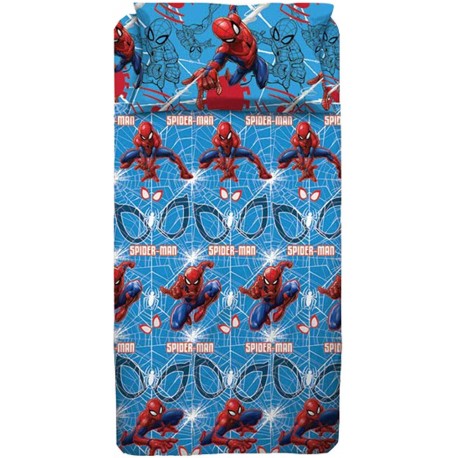 COMPLETO LENZUOLA SPIDERMAN MOUSE 1POSTO HERMET