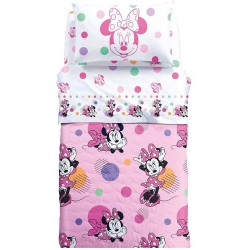 COMPLETO LENZUOLO MINNIE ALLEGRA SINGOLO CALEFFI