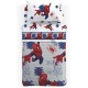 COMPLETO LENZUOLA SPIDERMAN AMERICA 1 POSTO E MEZZO CALEFFI